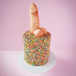 Bachelorette-Adult-San-Francisco-California-Exotic-Sprikled-Dick-Cake